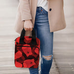 Red Boxing Gloves Pattern Print Bible Tote Bag