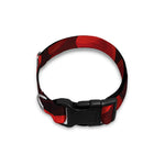 Red Boxing Gloves Pattern Print Dog Collar