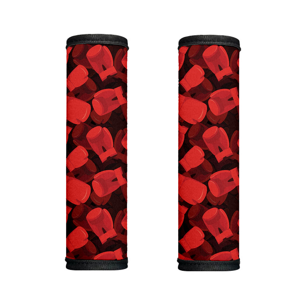 Red Boxing Gloves Pattern Print Handle Covers
