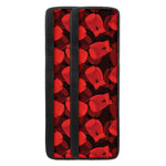 Red Boxing Gloves Pattern Print Refrigerator Handle Covers