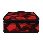 Red Boxing Gloves Pattern Print Small Lunch Bag