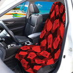 Red Boxing Gloves Pattern Print Waterproof Car Seat Cover