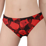 Red Boxing Gloves Pattern Print Women's Panties