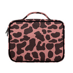 Red Brown Cow Print Briefcase Bible Bag