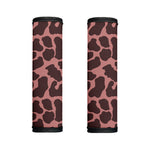 Red Brown Cow Print Handle Covers