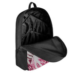 Red Cabbage Leaves Print 17 Inch Backpack