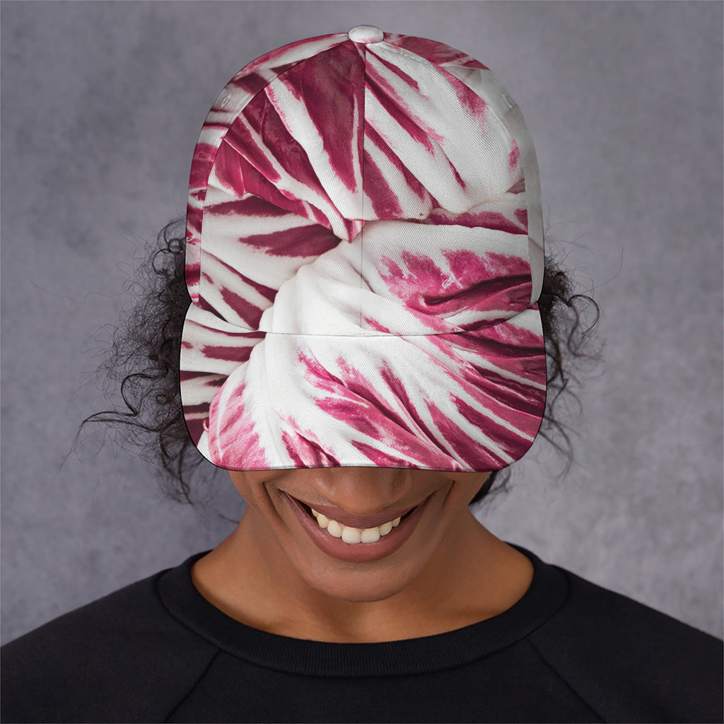 Red Cabbage Leaves Print Baseball Cap