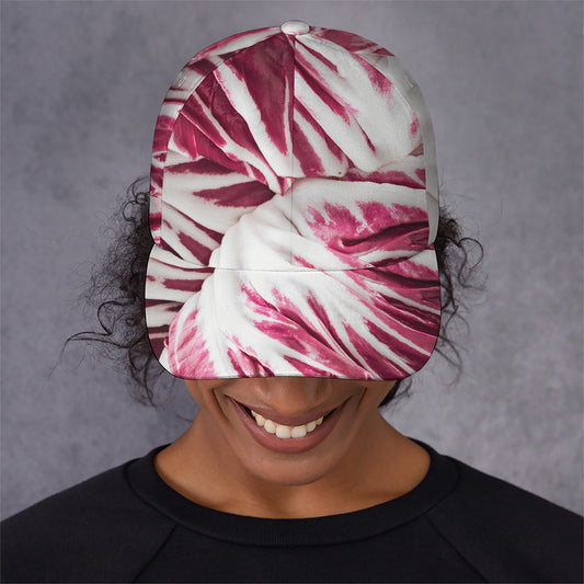 Red Cabbage Leaves Print Baseball Cap