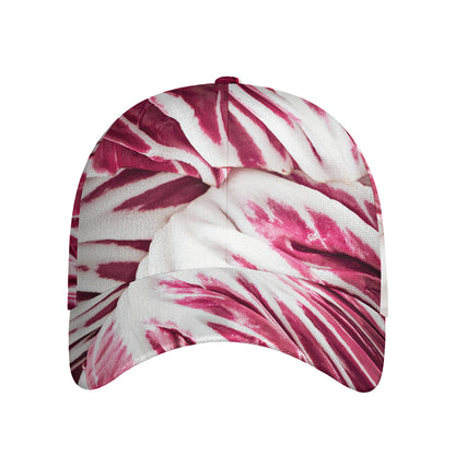 Red Cabbage Leaves Print Baseball Cap