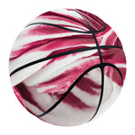 Red Cabbage Leaves Print Basketball