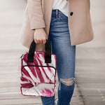 Red Cabbage Leaves Print Bible Tote Bag