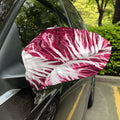 Red Cabbage Leaves Print Car Side Mirror Covers