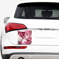 Red Cabbage Leaves Print Car Sticker