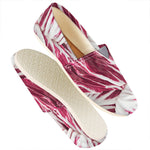 Red Cabbage Leaves Print Casual Shoes
