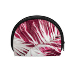 Red Cabbage Leaves Print Coin Purse