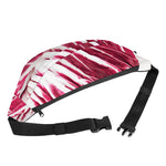 Red Cabbage Leaves Print Fanny Pack