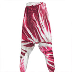 Red Cabbage Leaves Print Hammer Pants