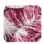 Red Cabbage Leaves Print Hand Towel