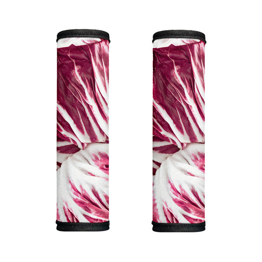 Red Cabbage Leaves Print Handle Covers