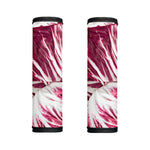 Red Cabbage Leaves Print Handle Covers