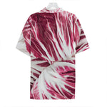 Red Cabbage Leaves Print Hawaiian Shirt