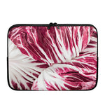 Red Cabbage Leaves Print Laptop Sleeve