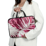 Red Cabbage Leaves Print Laptop Sleeve With Handle