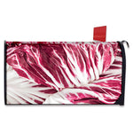 Red Cabbage Leaves Print Mailbox Cover