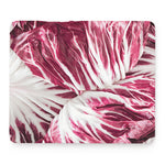 Red Cabbage Leaves Print Mouse Pad