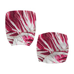 Red Cabbage Leaves Print Office Chair Cover