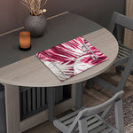 Red Cabbage Leaves Print Placemat