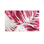 Red Cabbage Leaves Print Polyester Flag