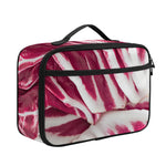 Red Cabbage Leaves Print Portable Lunch Bag