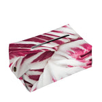 Red Cabbage Leaves Print Rectangle Tissue Box Cover