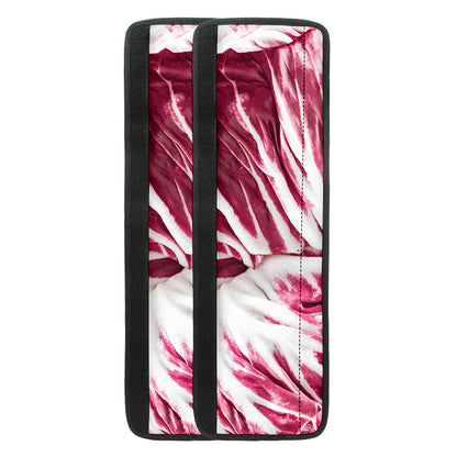 Red Cabbage Leaves Print Refrigerator Handle Covers