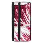 Red Cabbage Leaves Print Refrigerator Handle Covers