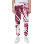 Red Cabbage Leaves Print Scuba Joggers