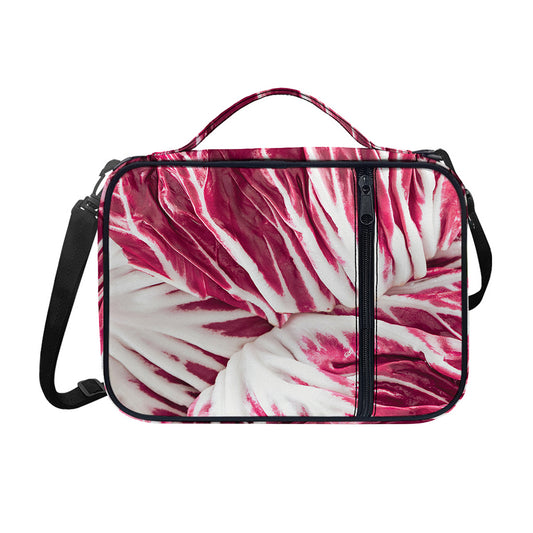 Red Cabbage Leaves Print Shoulder Strap Bible Bag