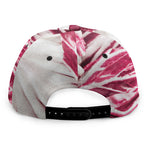 Red Cabbage Leaves Print Snapback Cap