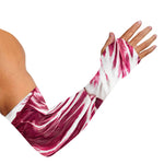Red Cabbage Leaves Print Sun Protection Arm Sleeves