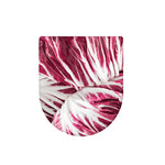 Red Cabbage Leaves Print Toilet Lid Cover