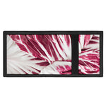 Red Cabbage Leaves Print Trifold Wallet