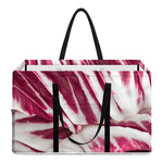 Red Cabbage Leaves Print Utility Tote Bag