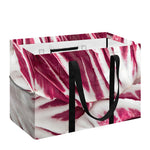Red Cabbage Leaves Print Utility Tote Bag