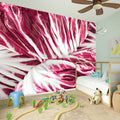 Red Cabbage Leaves Print Wall Sticker