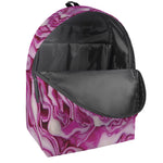 Red Cabbage Print Backpack