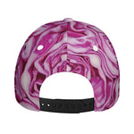 Red Cabbage Print Baseball Cap