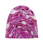 Red Cabbage Print Beanie