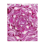 Red Cabbage Print Curtain