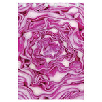 Red Cabbage Print Curtain